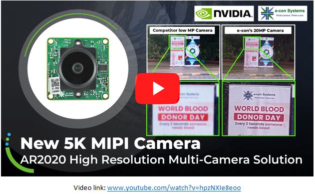 camera for nvidia chip 
